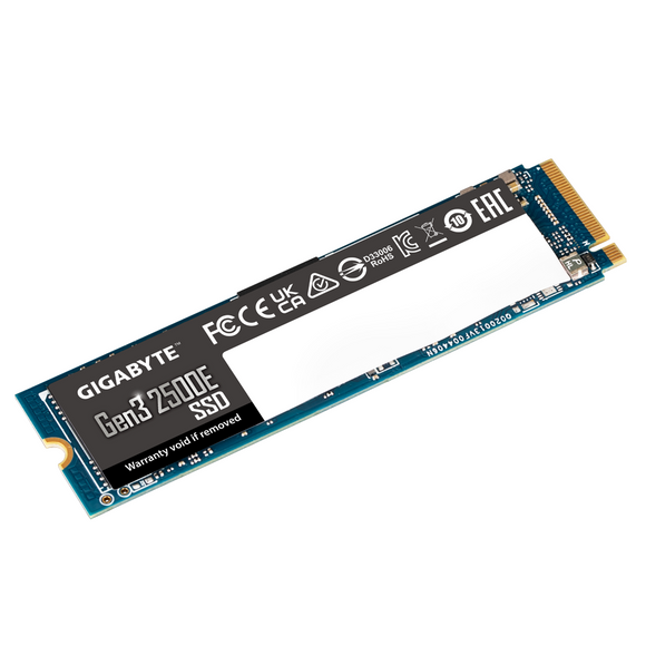 Gigabyte G325E1TB | 1000 GB | Solid-state drive interface PCIe 3.0x4, NVMe1.3 | Read speed 2400 MB/s | Write speed 1800 MB/s