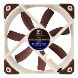 Noctua NF-S12A FLX Computer case Fan 12 cm Beige, Brown