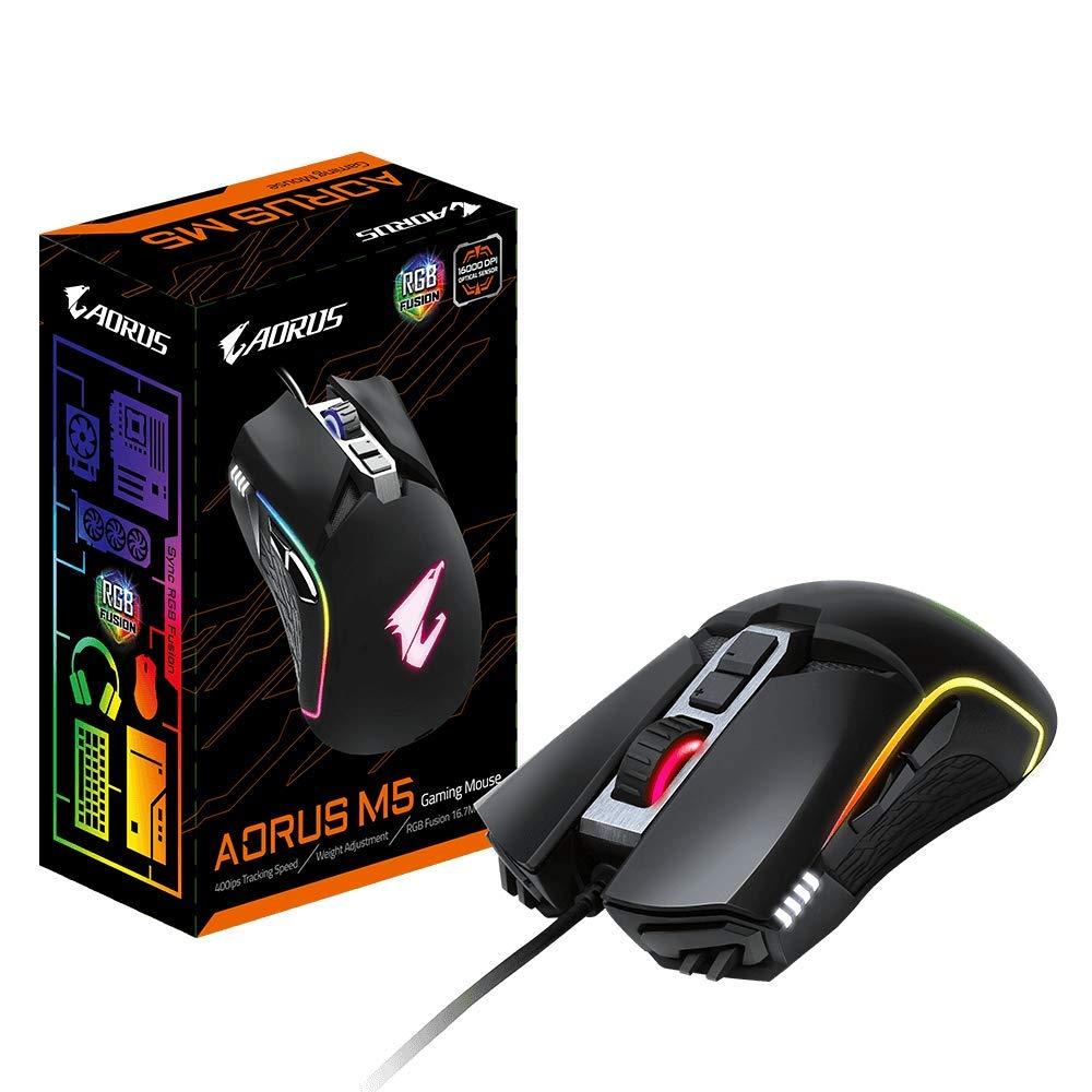 Gigabyte | Souris USB | AORUS M5 | filaire | Noire