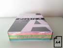 Colour paper Double A, 80g, A4, 100 sheets, Rainbow 3, 5 color-1