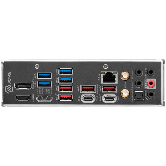 MSI | MAG Z790 TOMAHAWK WIFI | Processor family Intel | Processor socket LGA1700 | DDR5 DIMM | Supported hard disk drive interfaces SATA, M.2 | Number of SATA connectors 7