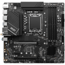 MSI | PRO B760M-A WIFI DDR4 | Processor family Intel | Processor socket LGA1700 | DDR4 | Supported hard disk drive interfaces SATA, M.2 | Number of SATA connectors 4-3