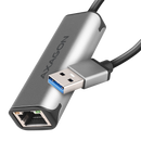 Axagon ADE-25R SUPERSPEED USB-A 2.5 GIGABIT ETHERNETCompact aluminum USB-A 3.2 Gen 1 2.5 Gigabit Ethernet 10/100/1000/2500 Mbit adapter with automatic installation.-3