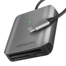 AXAGON Aluminum high-speed USB-C 3.2 Gen 1 memory card reader, 3 slots | CRE-S3C-2