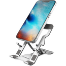 Support pour téléphone/tablette Axagon STND-M : support en aluminium pour téléphones et tablettes de 4 à 10,5 pouces. Cinq positions réglables.