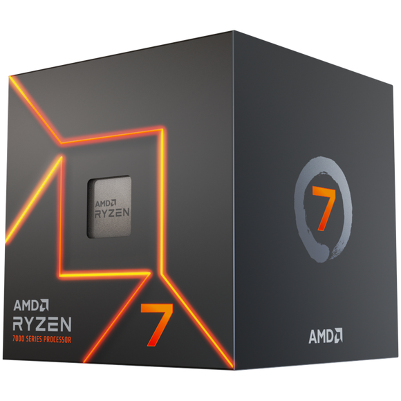 AMD Ryzen 7 7700 / LGA AM5 / max. 5,3GHz / 8C/16T / 40MB / 65W TDP / BOX vč. chladiče Wraith Prism