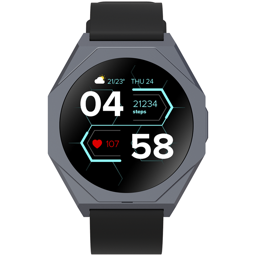 Montre connectée CANYON Otto SW-86 Noir