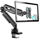 ONKRON G90-B Swivel and tilt desk mount for 13‘-34’ monitors, max. 10 kg, with rotation, black-2