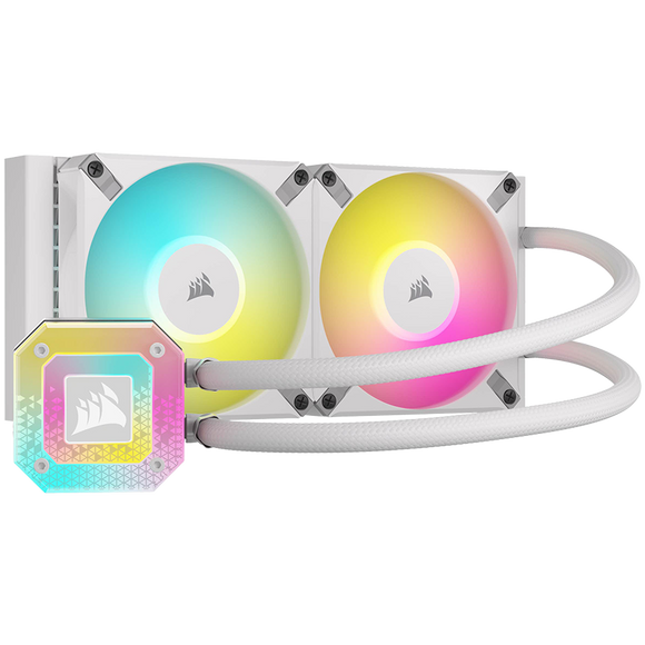 CR COOLER H100I Elite Capellix XT White