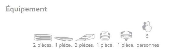 Cabine de sauna d’angle finlandais KILA 6 places 244x194 x H.199 cm