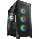 COUGAR DUOFACE PRO RGB PC Case, Mid Tower, Black
