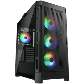 COUGAR DUOFACE PRO RGB PC Case, Mid Tower, Black