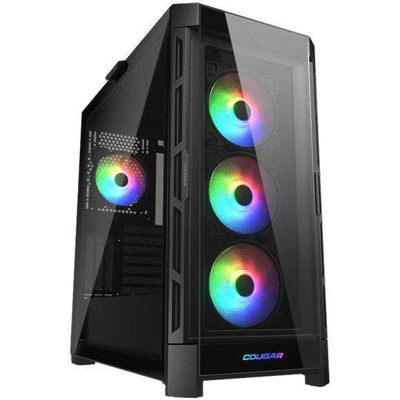 COUGAR DUOFACE PRO RGB PC Case, Mid Tower, Black