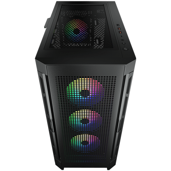 COUGAR DUOFACE PRO RGB PC Case, Mid Tower, Black