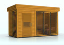 Cabine de sauna extérieur AZALEA 8 places 438x203,8 x H.259 cm