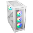 COUGAR Midi Tower Case Duoface Pro ARGB, White-4