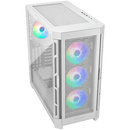 COUGAR Midi Tower Case Duoface Pro ARGB, White-1
