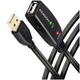 Câble répéteur usb axagon  adr-220  usb type-a vers usb type-a