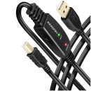 AXAGON USB repeater cable, 15m | ADR-215B | USB Type A - USB Type B