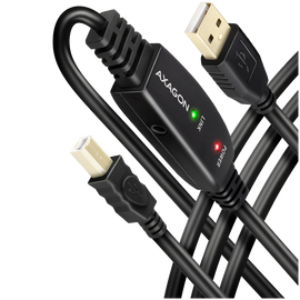 AXAGON USB repeater cable, 15m | ADR-215B | USB Type A - USB Type B