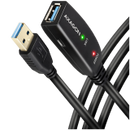 Câble d'extension Axagon Active USB 3.2 Gen 1 AM > AF, longueur 5 m. Option alimentation.
