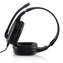 Casque de jeu Modecom Volcano Ranger MC-823 avec microphone, câble 3,5 mm et 2,2 m