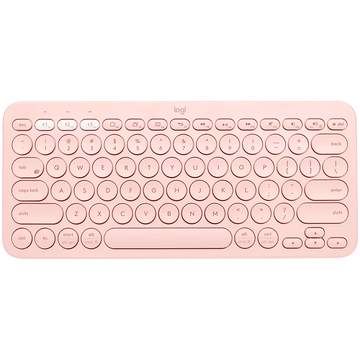 LOGITECH K380S Bluetooth Keyboard - TONAL ROSE - US INT'L - 0