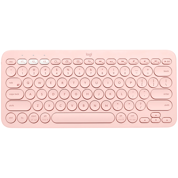 LOGITECH K380S Bluetooth Keyboard - TONAL ROSE - US INT'L