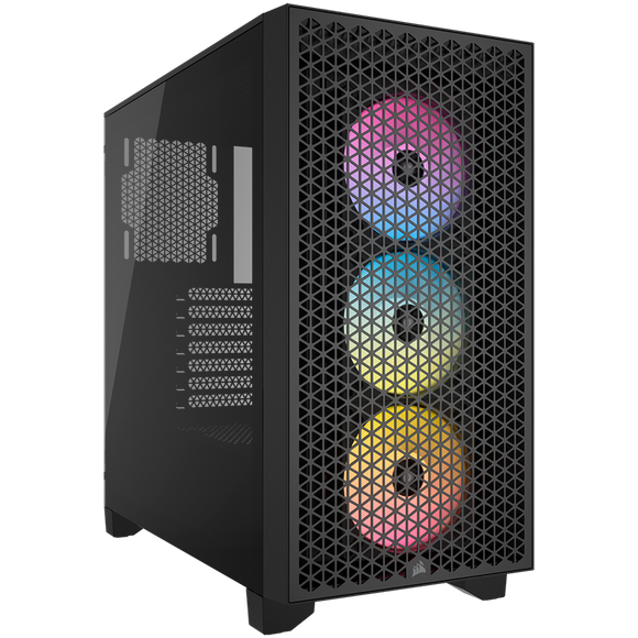 Obudowa 3000D Airflow RGB TG Mid-Tower Czarna