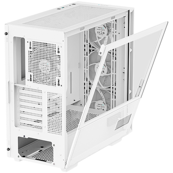Deepcool | MID TOWER CASE | CH560 Digital | Side window | White | Mid-Tower | Power supply included No | ATX PS2