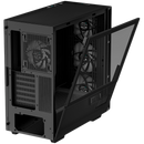 DeepCool CH560 Digital, Mid Tower, Mini-ITX/Micro-ATX/ATX/E-ATX, 1xUSB3.0, 1xType-C, 1xAudio, 3x140mm + 1x120mm Pre-Installed ARGB Fans, Tempered Glass, Mesh Panels, Dual-Status Digital Display, GPU Support Arm, Black, R-CH560-BKAPE4D-G-1-7