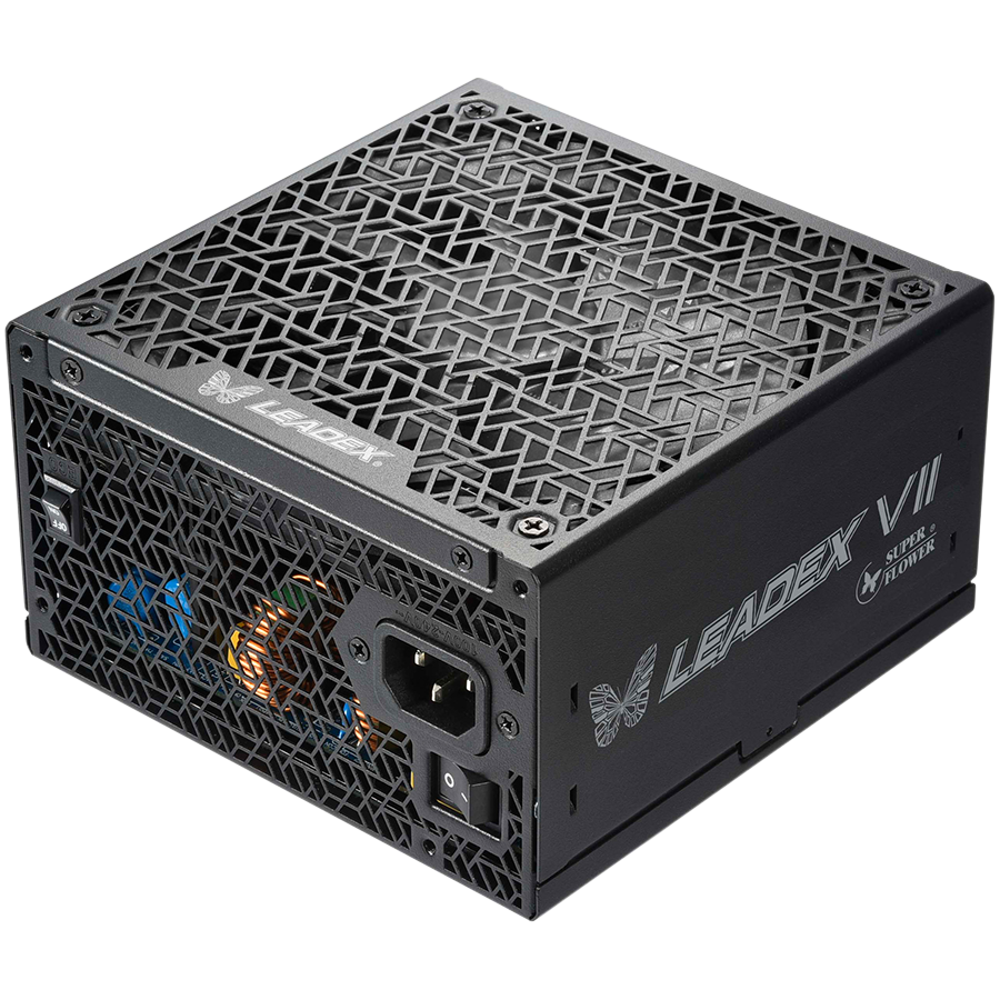 Super flower leadex vii xg 80 plus gold atx 3.0 pcie 5.0 - 1 000 watts