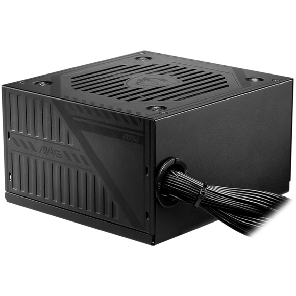 MSI MAG A500DN, 500W, 80 Plus Standart, 120mm Low Noise Fan, Protections: OCP/OVP/OPP/OTP/SCP/UVP, Dimensions: 150mmx140mmx86mm, 3Y Warranty