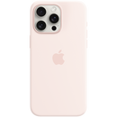 Etui silikonowe z MagSafe do iPhonea 15 Pro Max - jasnoróżowe-1