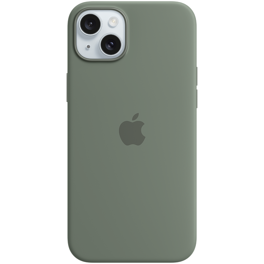 Apple Silicone Case with Magsafe Rear Cover for Apple iPhone 15 Plus