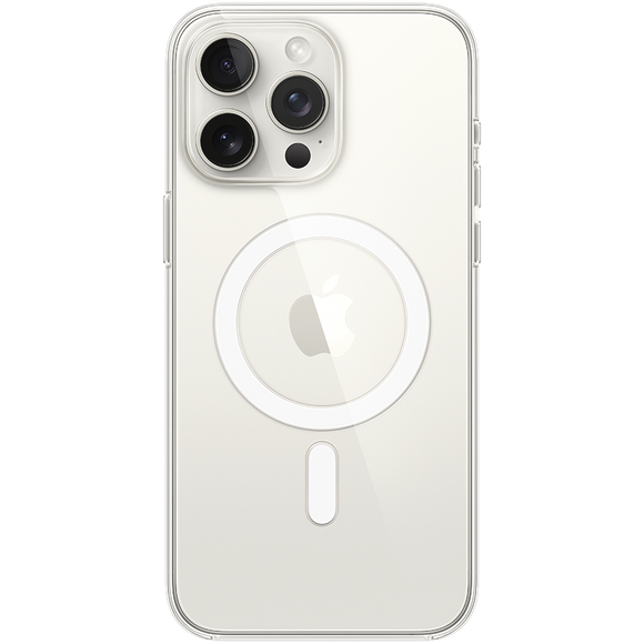Apple Clear MagSafe Cover for Apple iPhone 15 Pro Max