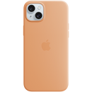 Etui silikonowe z MagSafe do iPhonea 15 Plus - pomarańczowy sorbet-2