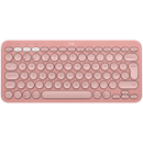 LOGITECH K380S Bluetooth Keyboard - TONAL ROSE - US INT'L