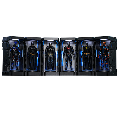 Figurine Hot Toys VGMC009 - VGMC015 - Batman : Arkham Knight - Batman Armory