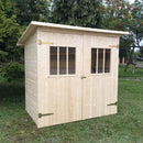 Abri de jardin MARGUERITE en bois épicéa 290x240 cm H. 243 cm-1