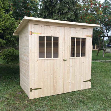 Abri de jardin MARGUERITE en bois épicéa 290x240 cm H. 243 cm