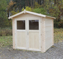 Abri de jardin MARGUERITE en bois épicéa 290x240 cm H. 243 cm-5
