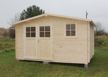 Maison de jardin NARCISSE en bois épicéa 440x340 cm H. 234 cm - 0