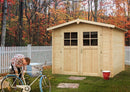 Maison de jardin PYRETHRE en bois épicéa 216x266 cm H. 235 cm-10