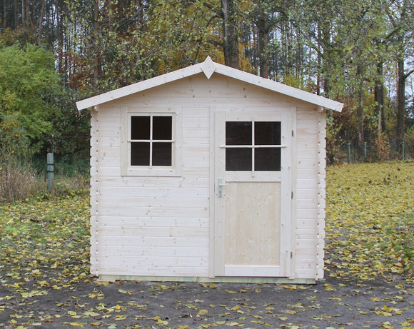 Maison de jardin PYRETHRE en bois épicéa 216x266 cm H. 235 cm