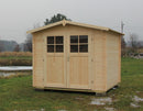Maison de jardin PYRETHRE en bois épicéa 266x266 cm H. 235 cm-1