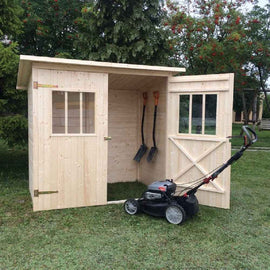 Abri de jardin ZIMOWIT 200x120x H. 194,5 cm