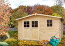 Maison de jardin NARCISSE en bois épicéa 440x340 cm H. 234 cm-3