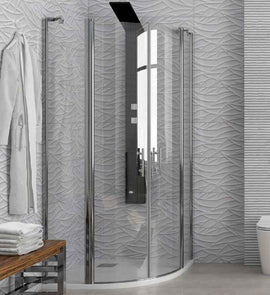 Parois de douche ¼ de cercle PANEX 200 H. 190 cm