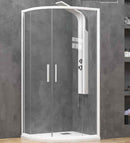 Parois de douche ¼ de cercle EFE 200 BIANCO H. 190 cm